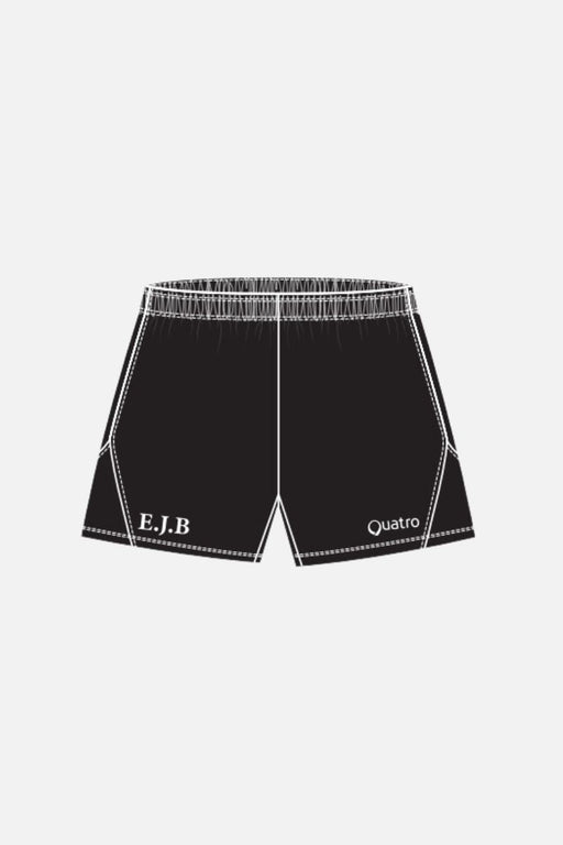 EJB Mens Black Shorts - Configurable - Quatro Gymnastics UK