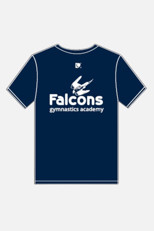 Falcons Navy T-Shirt - Configurable - Quatro Gymnastics UK