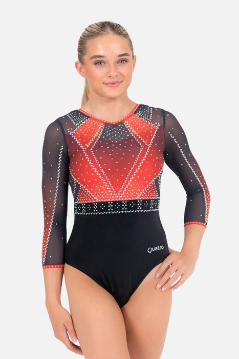 Fierce Long Sleeve - Configurable - Quatro Gymnastics UK
