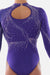 Headline Long Sleeve - Purple - Configurable - Quatro Gymnastics UK