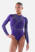 Headline Long Sleeve - Purple - Configurable - Quatro Gymnastics UK