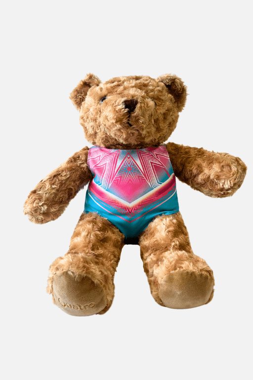 Large Sparkles Bear with Sugar Rush Leotard - Configurable - Quatro Gymnastics UK