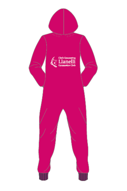 Llanelli Pink Onesie - Configurable - Quatro Gymnastics UK