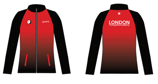 London Trampoline Academy Fitted Jacket (smaller logo) - Configurable - Quatro Gymnastics UK