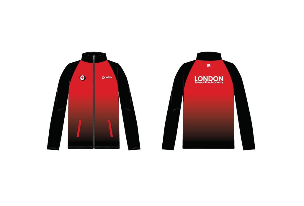 London Trampoline Academy Unisex Jacket (smaller logo) - Configurable - Quatro Gymnastics UK