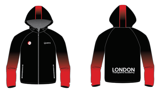 London Trampoline Academy Windbreaker (smaller logo) - Configurable - Quatro Gymnastics UK