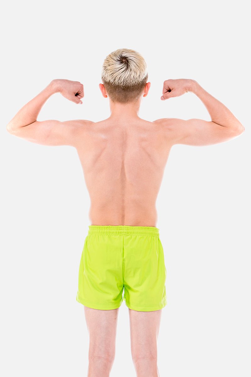 Mens Lime Shorts