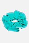 Mint Green Lycra Scrunchie - Simple - Quatro Gymnastics UK