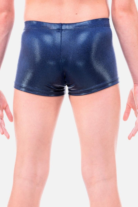 Navy Mystique Shorts - configurable - Quatro Gymnastics UK