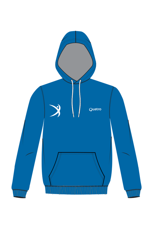 Notts Royal Blue Hoodie - Configurable - Quatro Gymnastics UK