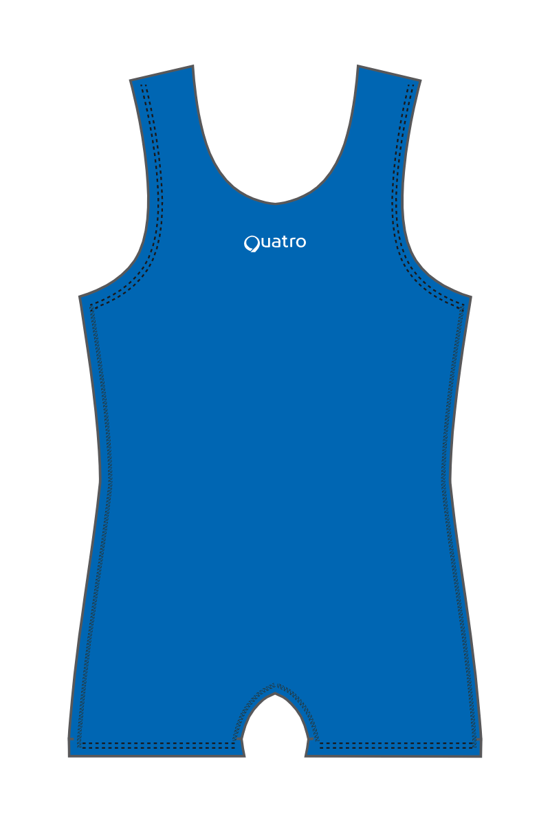 Notts Royal Blue Mens Leotard - Configurable - Quatro Gymnastics UK