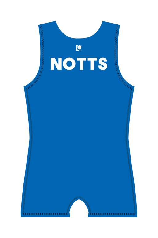 Notts Royal Blue Mens Leotard - Configurable - Quatro Gymnastics UK