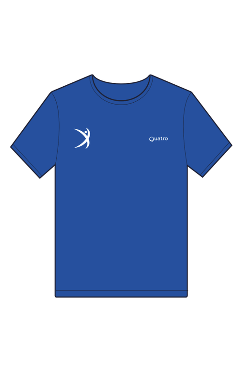 Notts Royal Blue T - Shirt - Configurable - Quatro Gymnastics UK