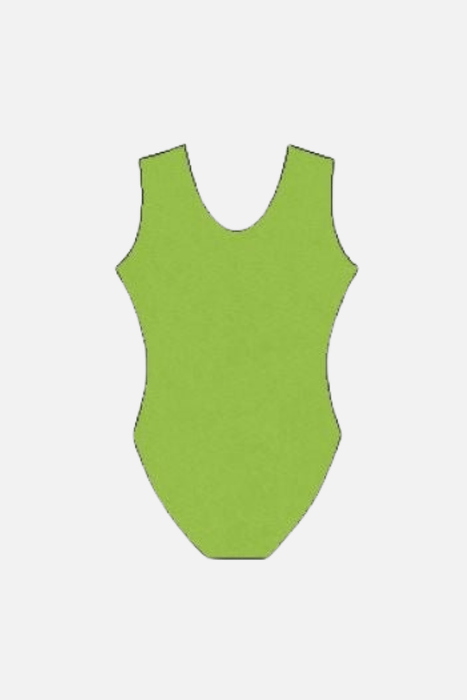 Notts Workout Tank Lime Mystique - configurable - Quatro Gymnastics UK