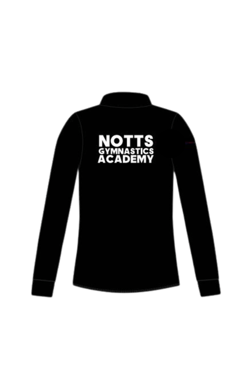 Notts Yoga Track Top with Club Logo - Configurable - Quatro Gymnastics UK