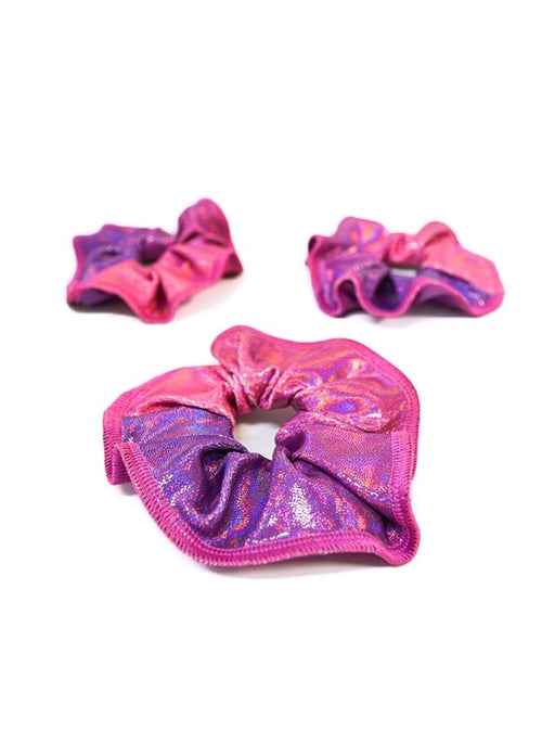 Pink and Purple Ombre Scrunchie - simple - Quatro Gymnastics UK