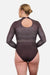 Saffron Long Sleeve - Brown - Configurable - Quatro Gymnastics UK
