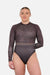 Saffron Long Sleeve - Brown - Configurable - Quatro Gymnastics UK