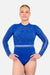 Saffron Long Sleeve - Royal - Configurable - Quatro Gymnastics UK