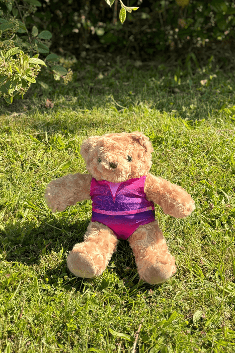 Small Sparkles Bear with Blair Leotard - Configurable - Quatro Gymnastics UK