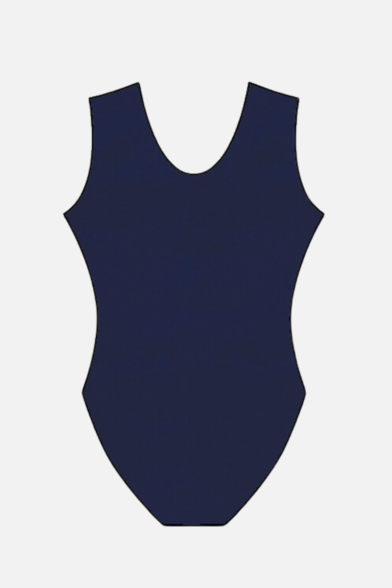 St Tydfils Navy Workout Tank - Configurable - Quatro Gymnastics UK