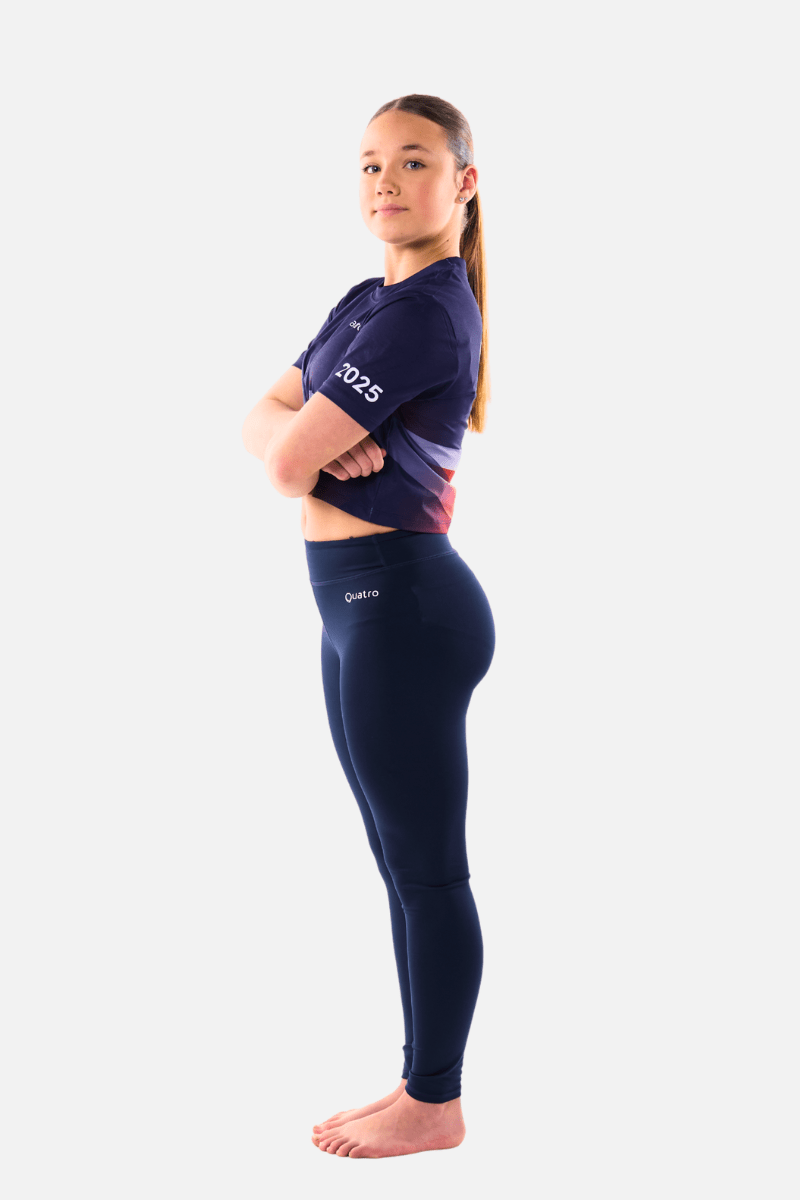 Union Cropped T-shirt - Configurable - Quatro Gymnastics UK