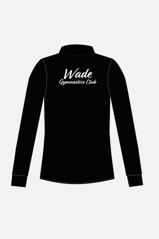 Wade Gymnastics Black Yoga Fit Jacket - Configurable - Quatro Gymnastics UK