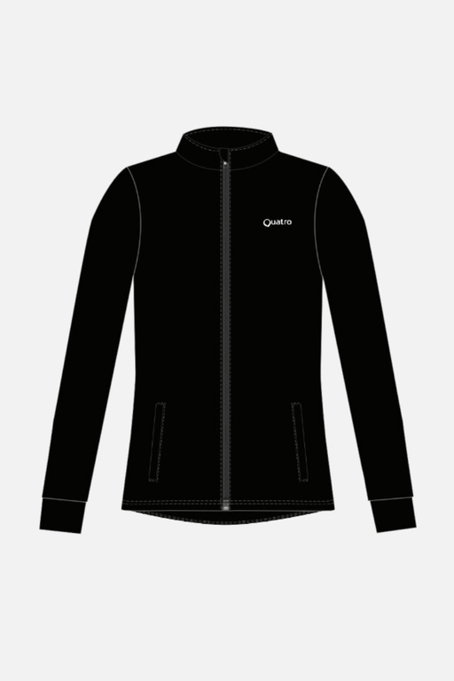 Wade Gymnastics Black Yoga Fit Jacket - Configurable - Quatro Gymnastics UK