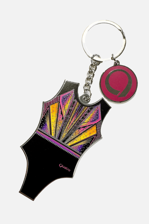 Achieve Mini Leotard Keyring - Configurable - Quatro Gymnastics UK