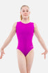Basic Tank Blackberry Lycra - configurable - Quatro Gymnastics UK