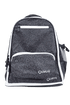 Black Glitter Backpack - simple - Quatro Gymnastics UK