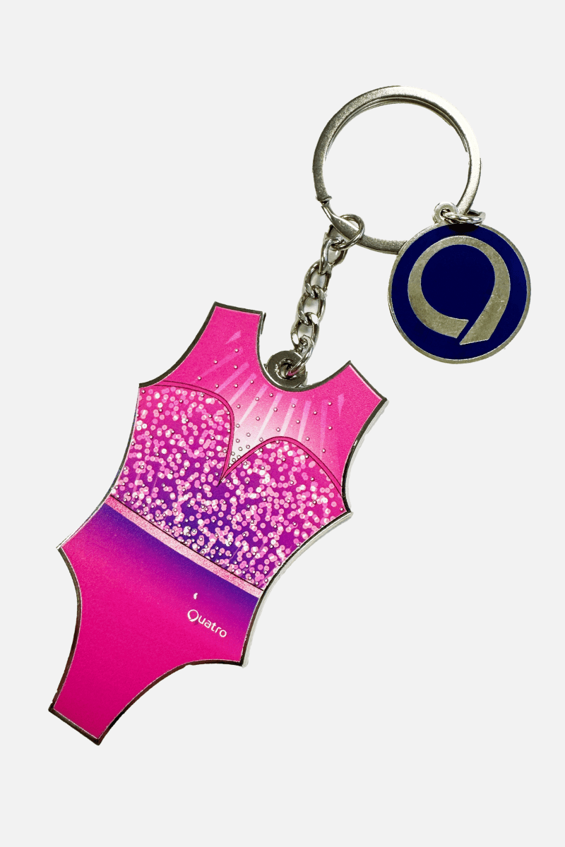 Blair Mini Leotard Keyring - Configurable - Quatro Gymnastics UK