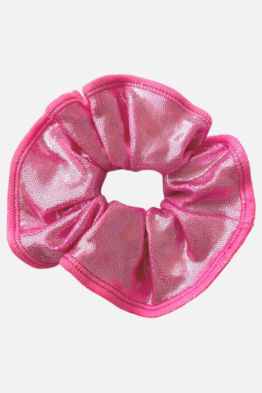 Bubblegum Pink Scrunchie - simple - Quatro Gymnastics UK
