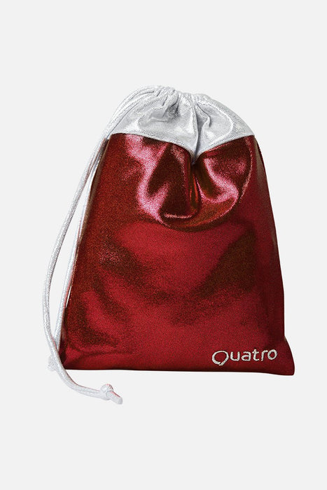 Burgundy Handguard Bag - simple - Quatro Gymnastics UK