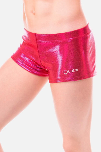 Cherry Mystic Coloured Shorts - configurable - Quatro Gymnastics UK