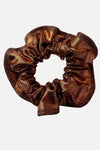 Choco Copper Scrunchie - simple - Quatro Gymnastics UK