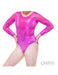 Divine Pink Long Sleeve - configurable - Quatro Gymnastics UK