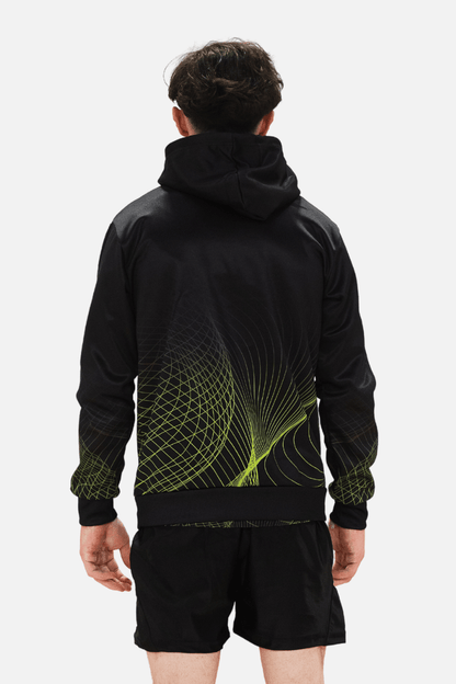 Gymnastics Ireland Fan Hoodie Black - Configurable - Quatro Gymnastics UK