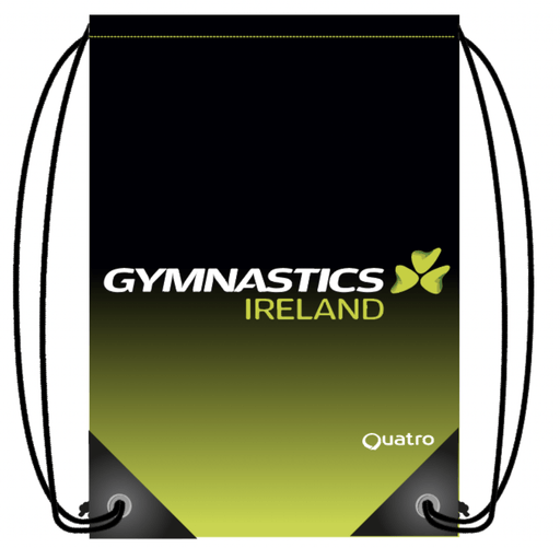 Gymnastics Ireland Ombre Drawstring Bag - configurable - Quatro Gymnastics UK