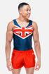 Heritage Navy Leotard - configurable - Quatro Gymnastics UK