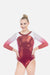 Ivy Burgundy Long Sleeve - configurable - Quatro Gymnastics UK