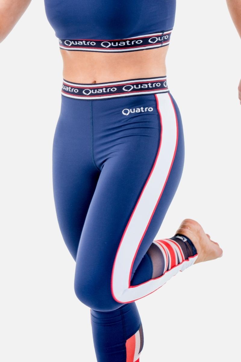 Kingdom Navy Leggings - configurable - Quatro Gymnastics UK