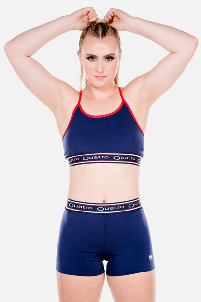 Kingdom Navy Shorts - configurable - Quatro Gymnastics UK