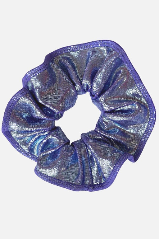 Lilac Blue Scrunchie - simple - Quatro Gymnastics UK