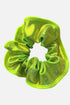 Lime Scrunchie - simple - Quatro Gymnastics UK