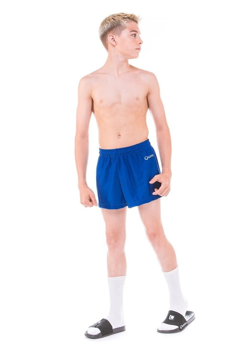 Mens Blue Shorts - configurable - Quatro Gymnastics UK