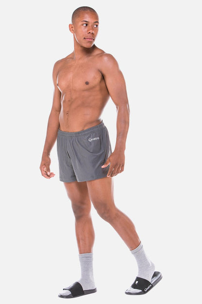 Mens Grey Shorts - configurable - Quatro Gymnastics UK
