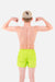 Mens Lime Shorts - configurable - Quatro Gymnastics UK