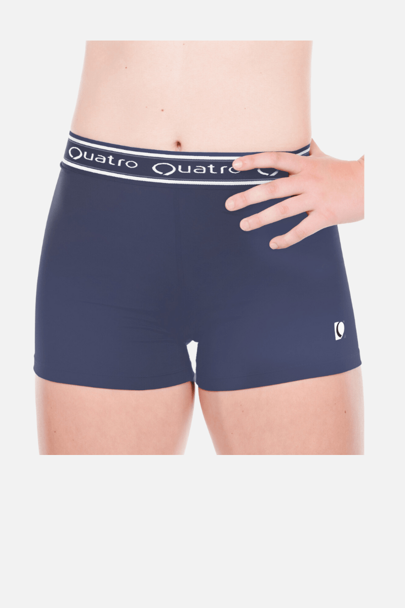 Movement Navy Shorts - Configurable - Quatro Gymnastics UK