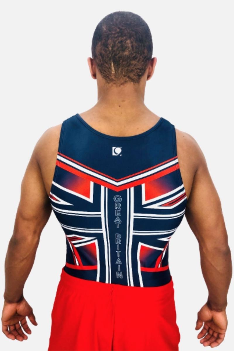 Nation Navy World Cup 2020 Replica Mens Leotard - simple - Quatro Gymnastics UK